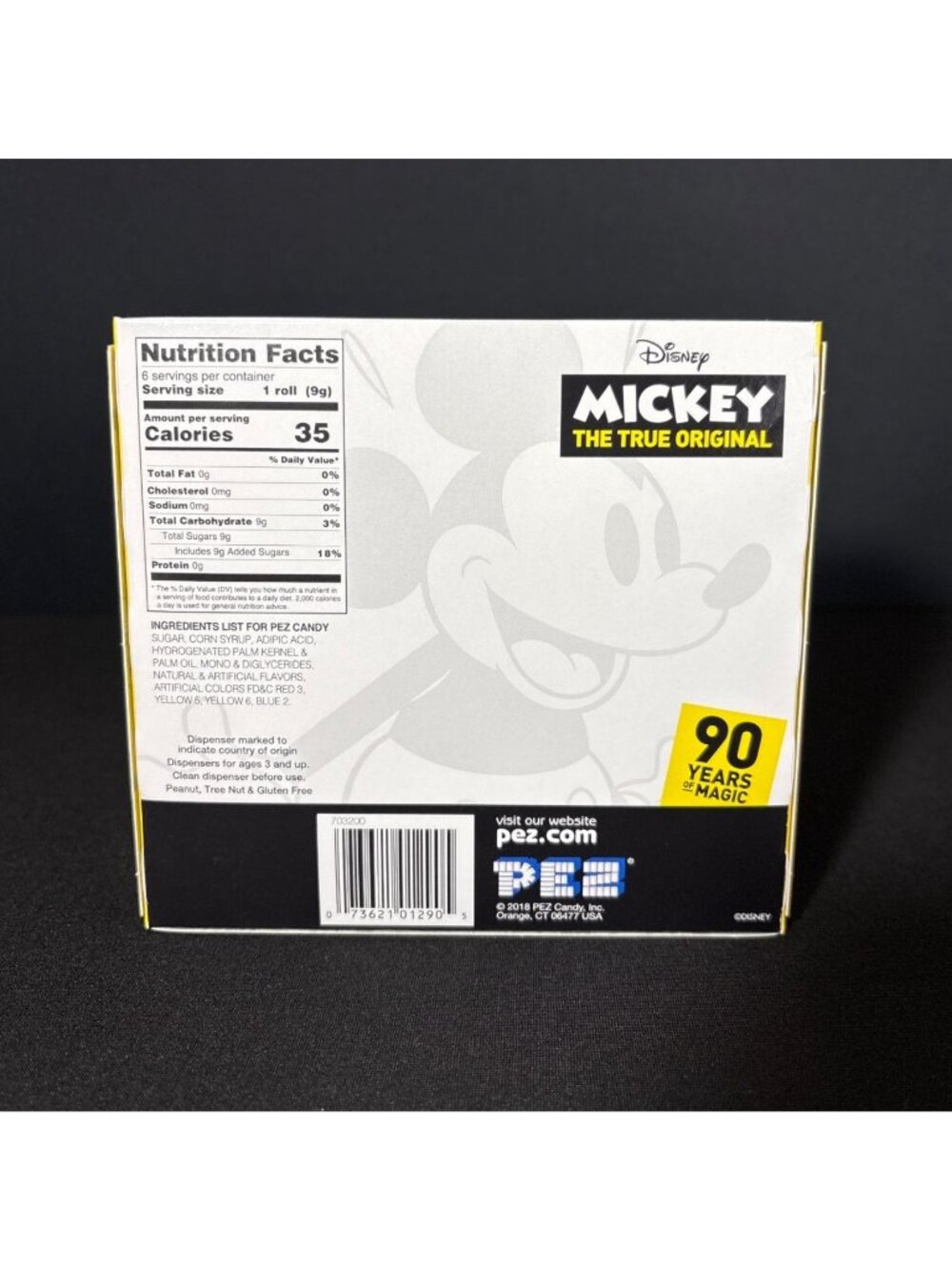 Mickey & Minnie Disney PEZ Dispenser 90 Years Of Magic Disney Park Mickey Mouse - Picture 3 of 5